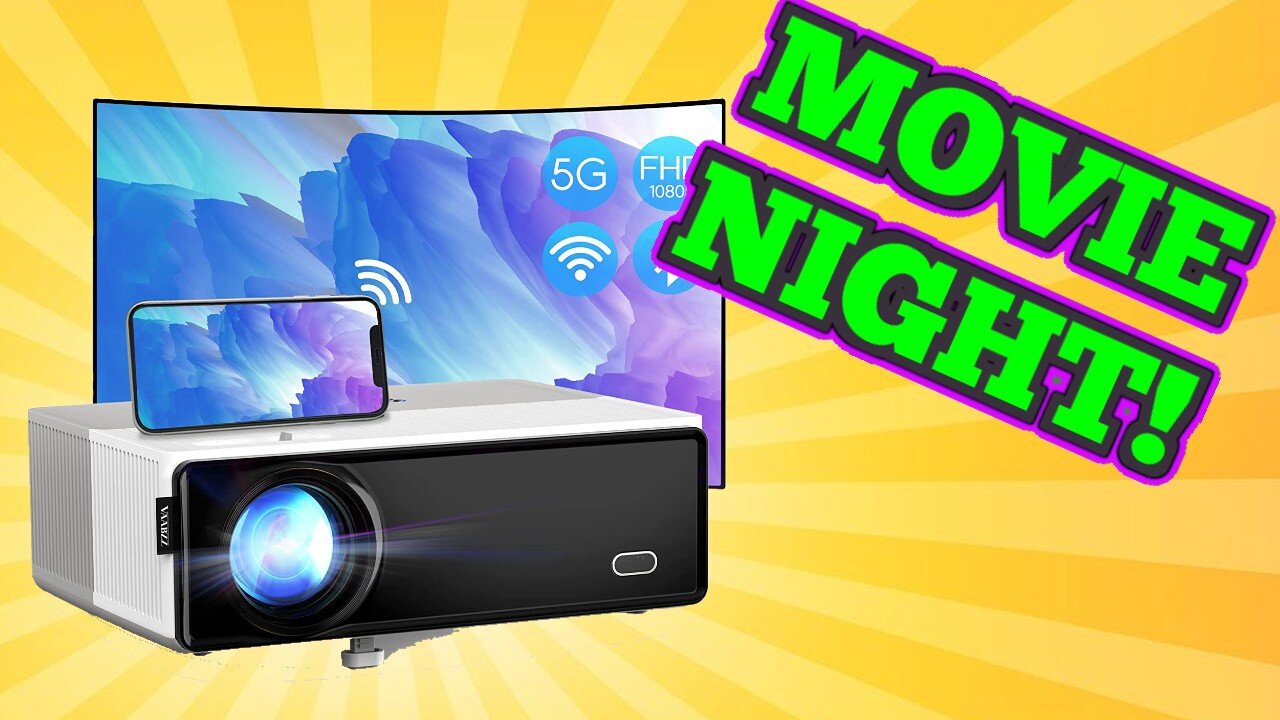 Make Every Night Movie Night With This HD Projector! [20% Off, Limited Time]