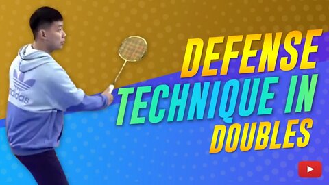 Defense Technique in Doubles - Master Ye teaches Badminton (Chinese with English Subtitles)