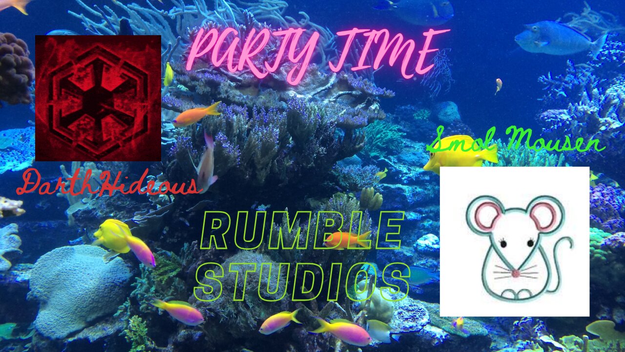 Party Time With Mousey-Files in the Rumble Studio