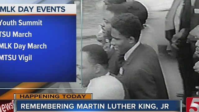 Events Set For Martin Luther King, Jr. Day