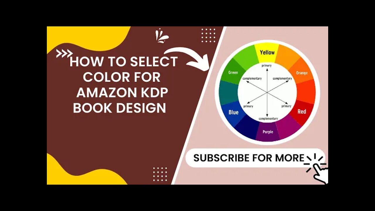 Fundamentals Of Colour Theory And Selection For Amazon KDP Book Design.