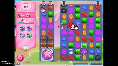 Candy Crush Level 1659 Audio Talkthrough, 3 Stars 0 Boosters