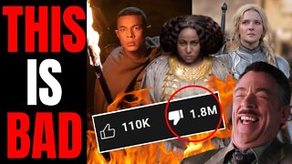 MASSIVE Backlash For Amazon's Lord Of The Rings! | Gets WORSE, Nearly 2 MILLION Dislikes On Trailer