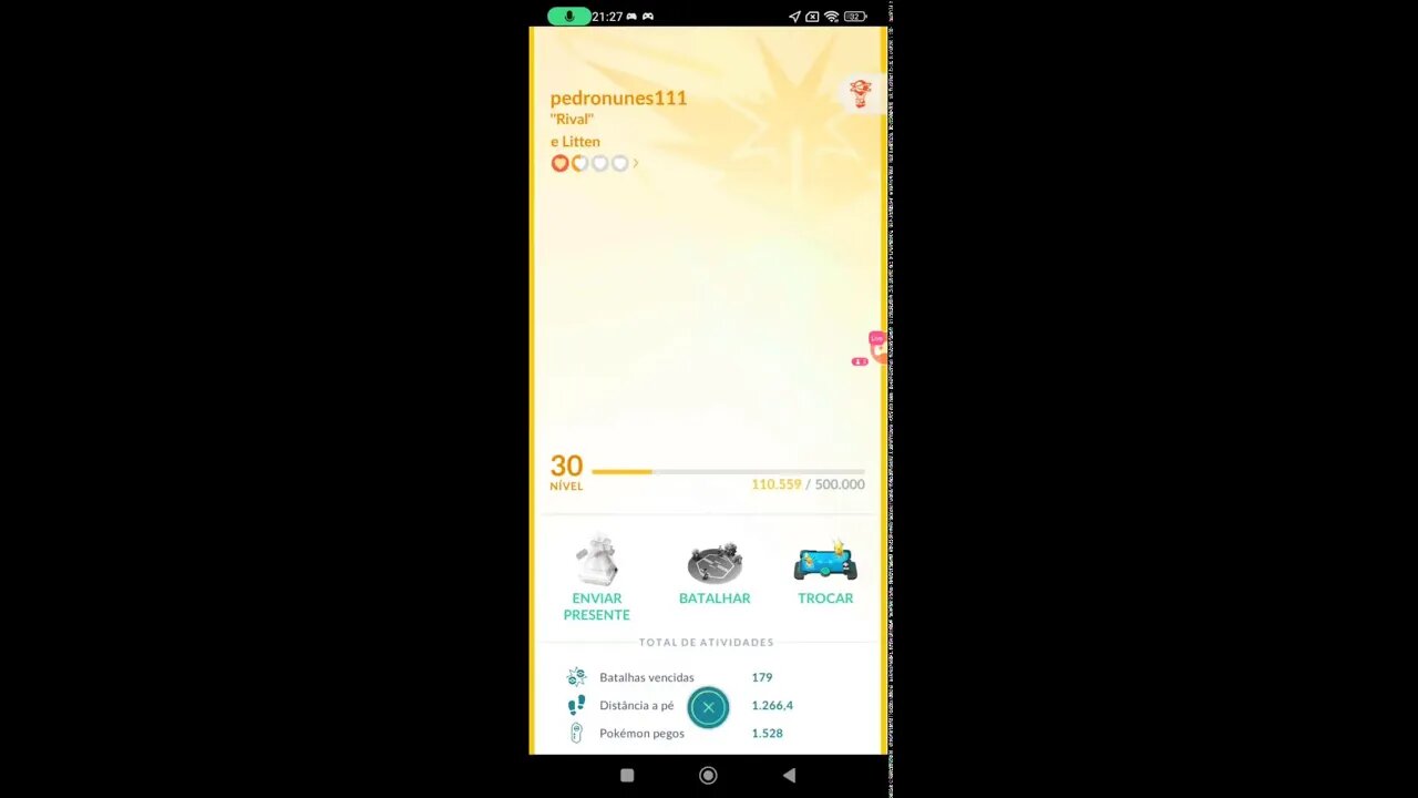 Live de Pokémon GO