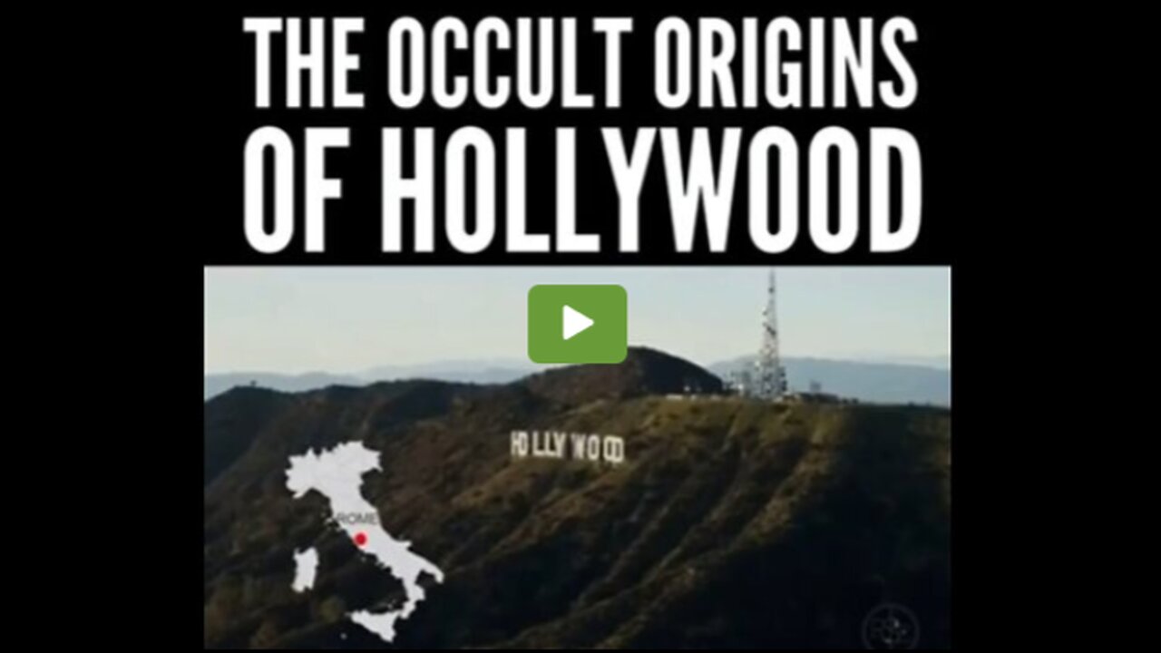 THE OCCULT ORIGINS OF HOLLYWOOD = PEDOWOOD — HOLLYWOOD HILLS