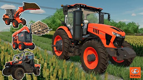 FS22 | KUBOTA PACK TODA LA INFORMACION | NUEVO DLC FARMING TODO LO QUE INCLUYE | PC PS5 XBOX SERIES