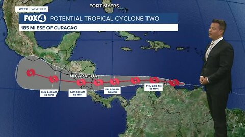 Tropical Update 8AM