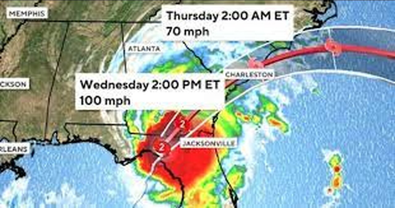 Inland Florida conditions deteriorating as Hurricane Idalia moves through