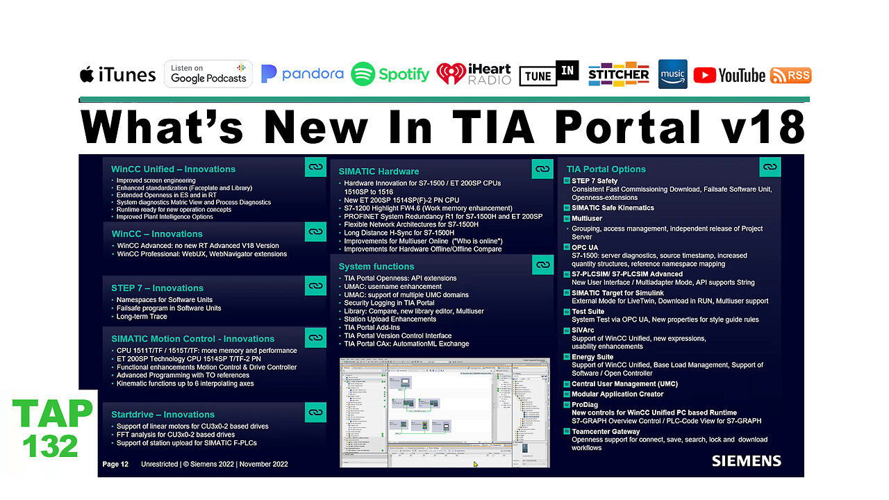 What's New In TIA Portal v18