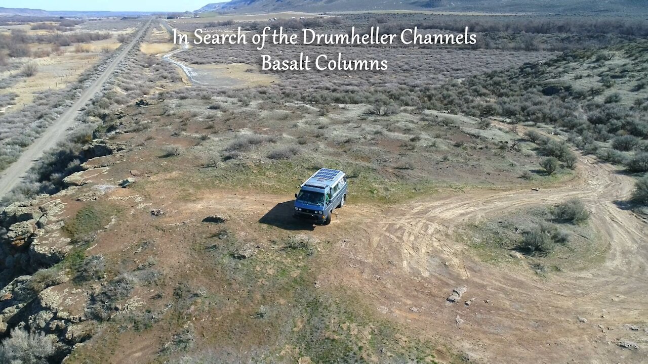 Search for Drumheller Basalt Columns