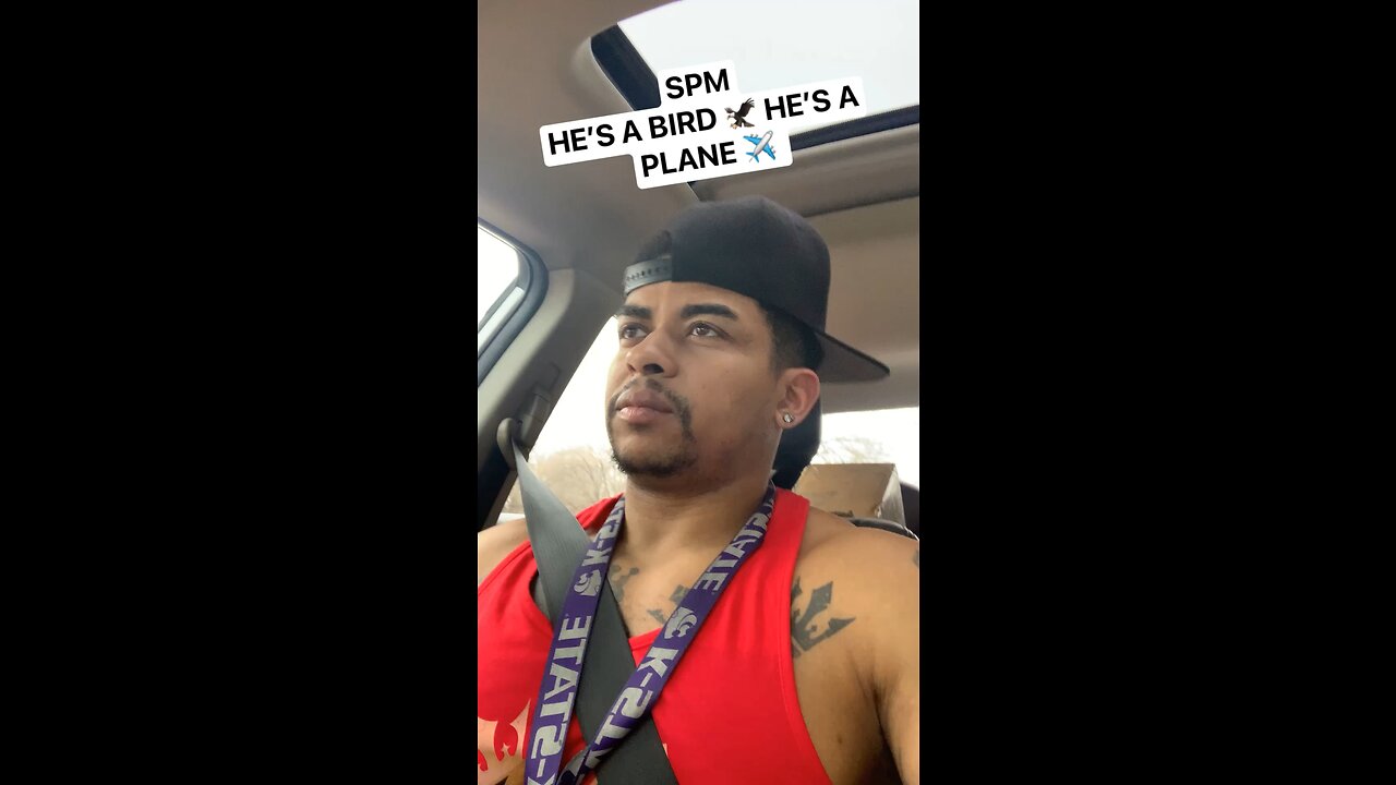 SPM HE’S A BIRD 🦅 HE’S A PLANE ✈️