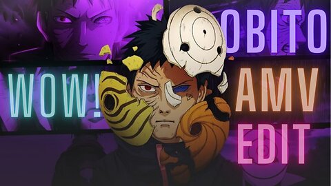 OBITO AMV edit Wow! super edit #obito#anime#viral#ruble