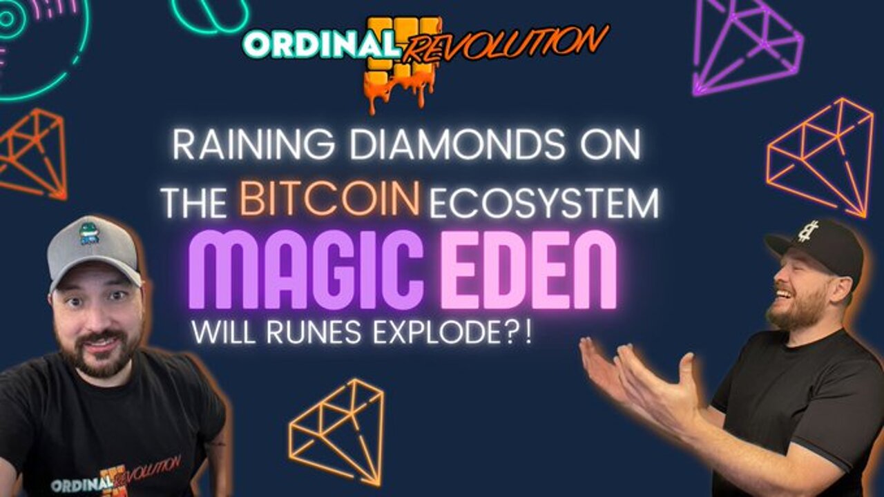 💎RAINING DIAMONDS ON THE BITCOIN ECOSYSTEM (Will Runes Explode?!) 💎