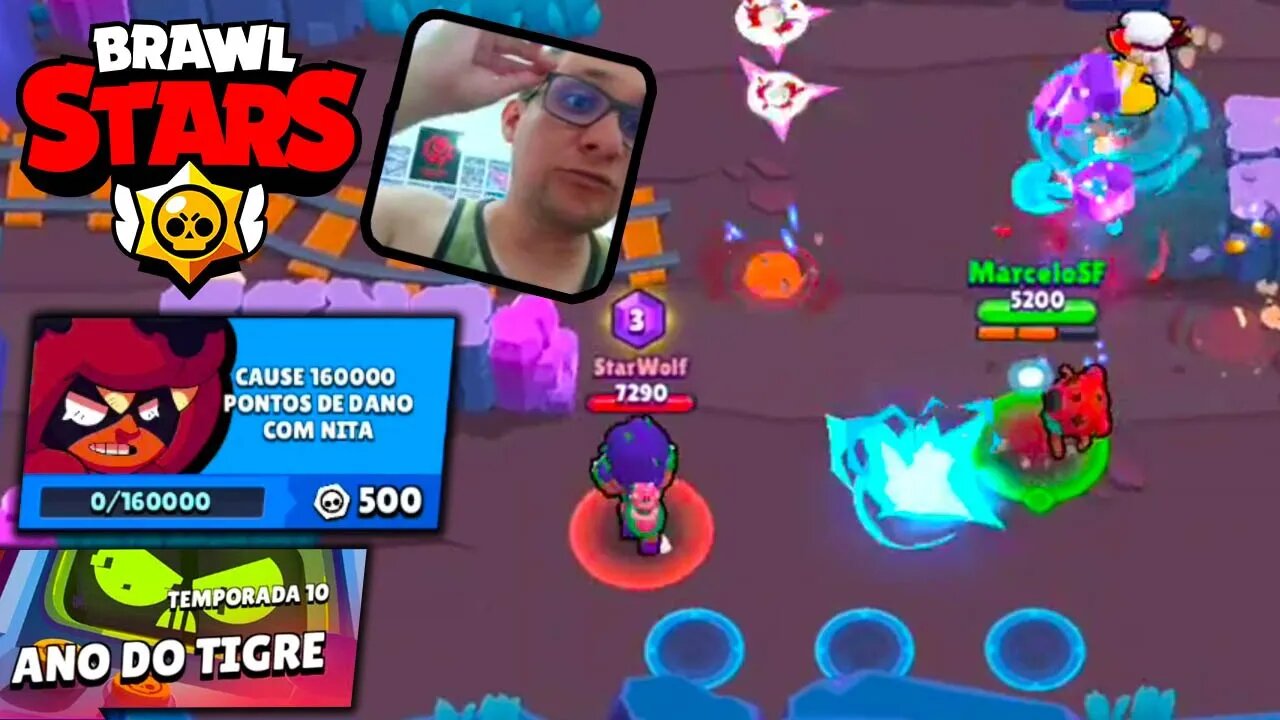 Missões Sazonais com Nita na Temporada 10 do Brawl Stars