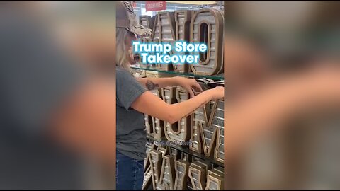 Trump Takes Over Store, Everyone Should Do This With INFOWARS Stickers in Public Places