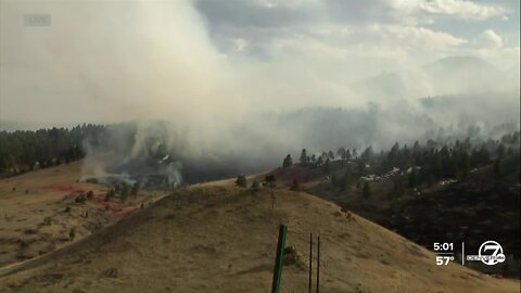 Evacuation order issued after wildfire breaks out near Boulder