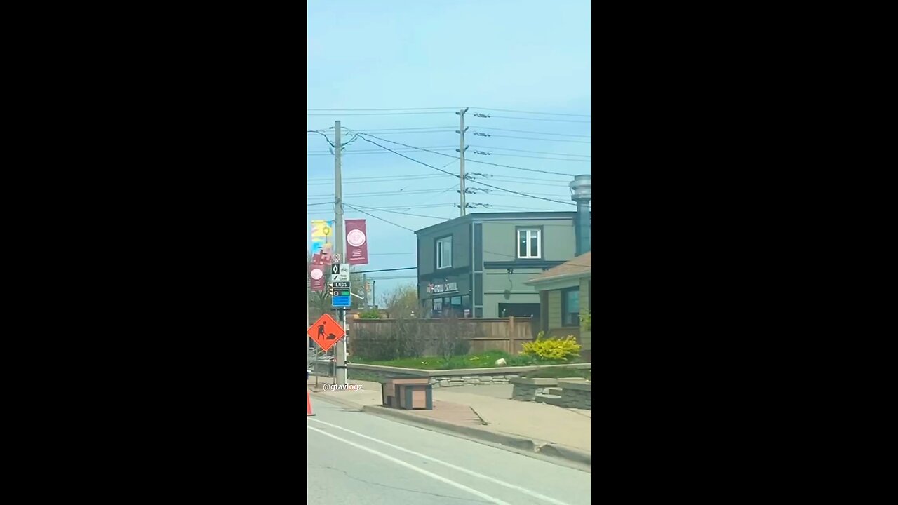 Drive around city
