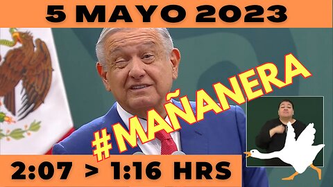 💩🐣👶 #AMLITO | Mañanera Viernes 5 de Mayo 2023 | El gansito veloz de 2:07 a 1:16.