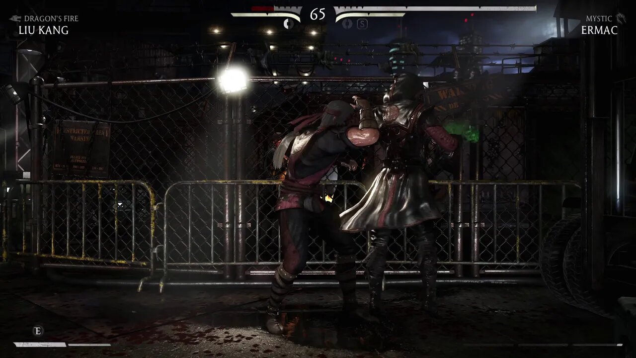Mortal Kombat X: Liu Kang (Dragons Fire) vs Ermac (Mystic) - 1440p No Commentary