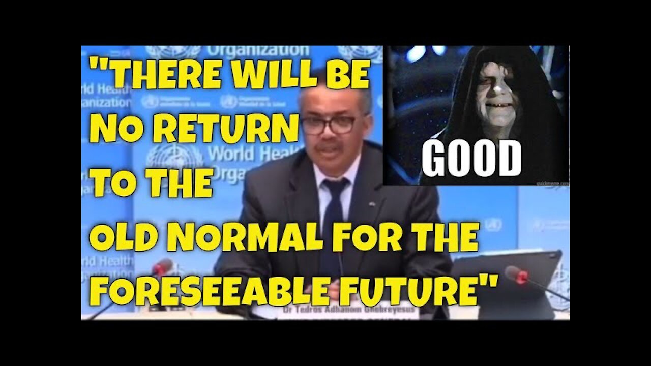 "There will be NO RETURN to the OLD NORMAL for the foreseeable future" - 2020 statement still haunts