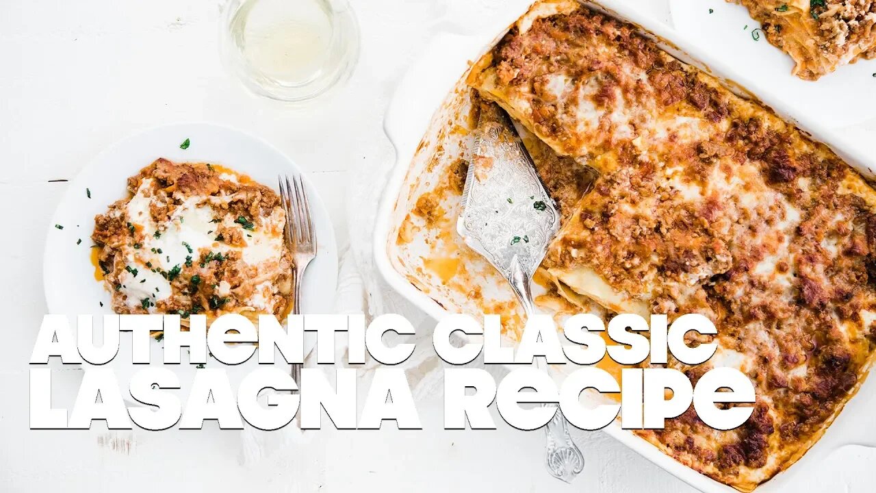 Lasagna Bolognese Recipe