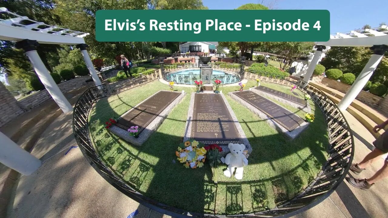 Elvis's Resting Place in Graceland Mansion Virtual Experience || 360 VR Video || Episode - 4