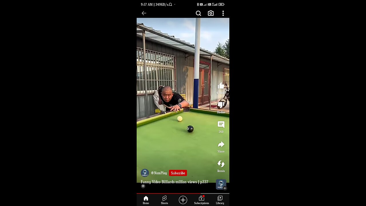 Funny video billiards million view | p337 8