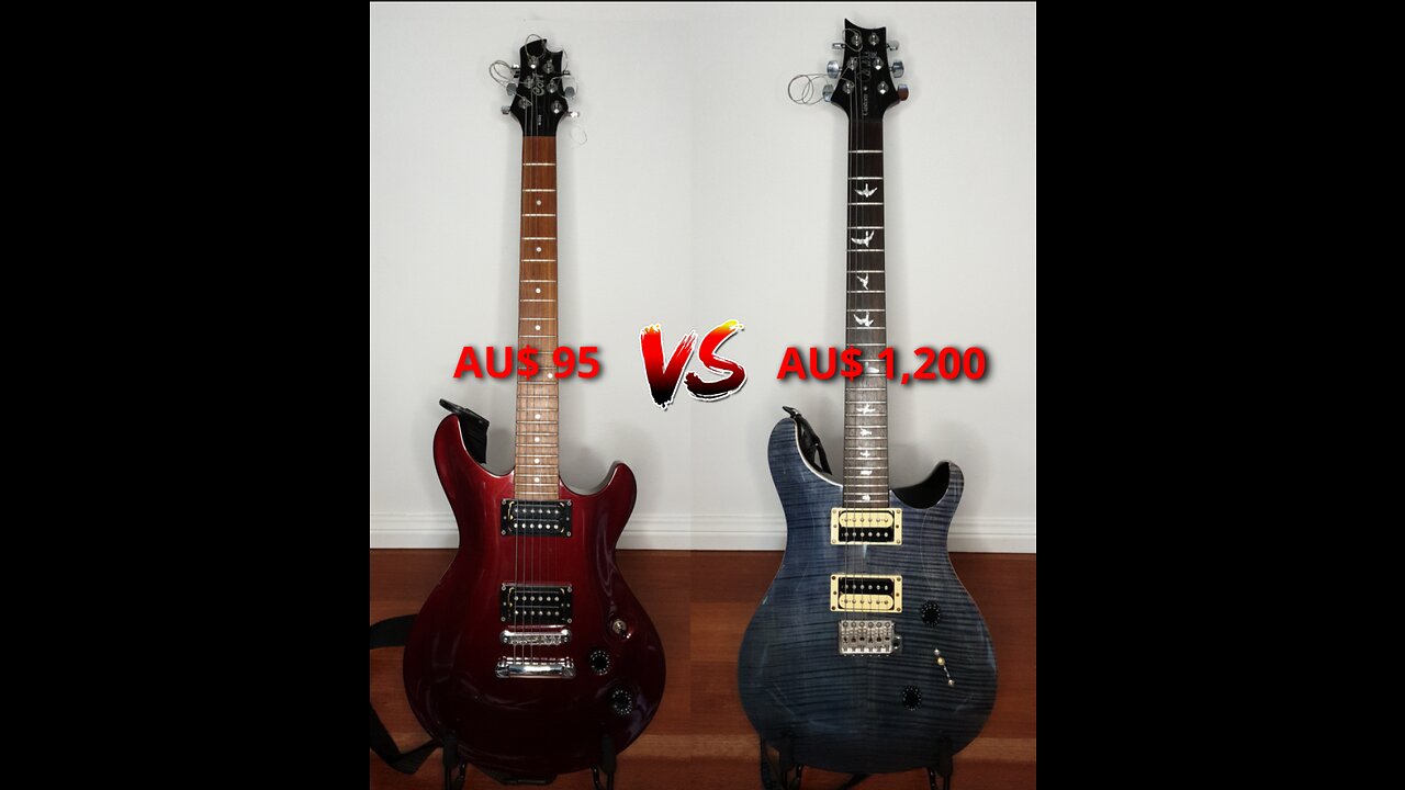 Cort M200 vs PRS SE Custom 24 (blind test)