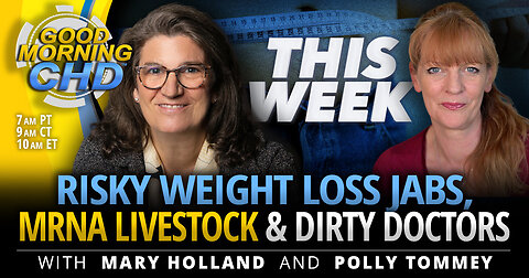 Risky Weight Loss Jabs, mRNA Livestock + Dirty Doctors