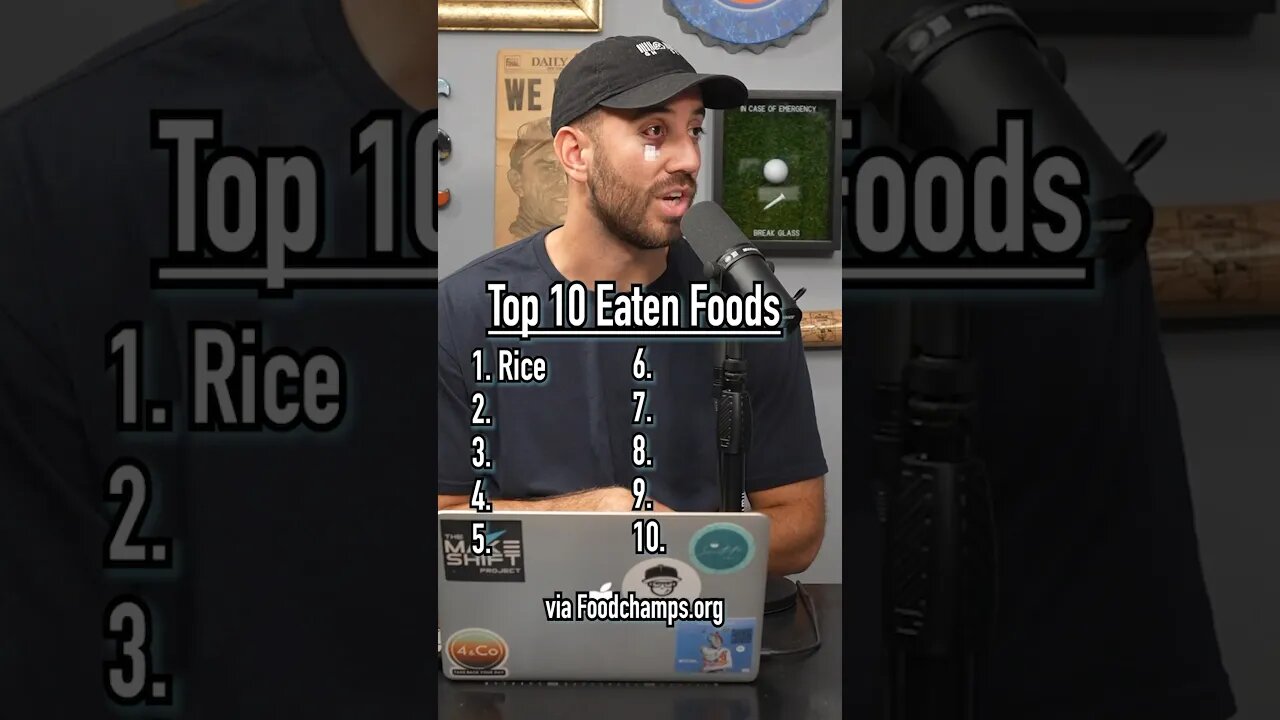 TOP 10 MOST EATEN FOODS!! Can You Guess Them All? #food #top10 #list #guessinggame