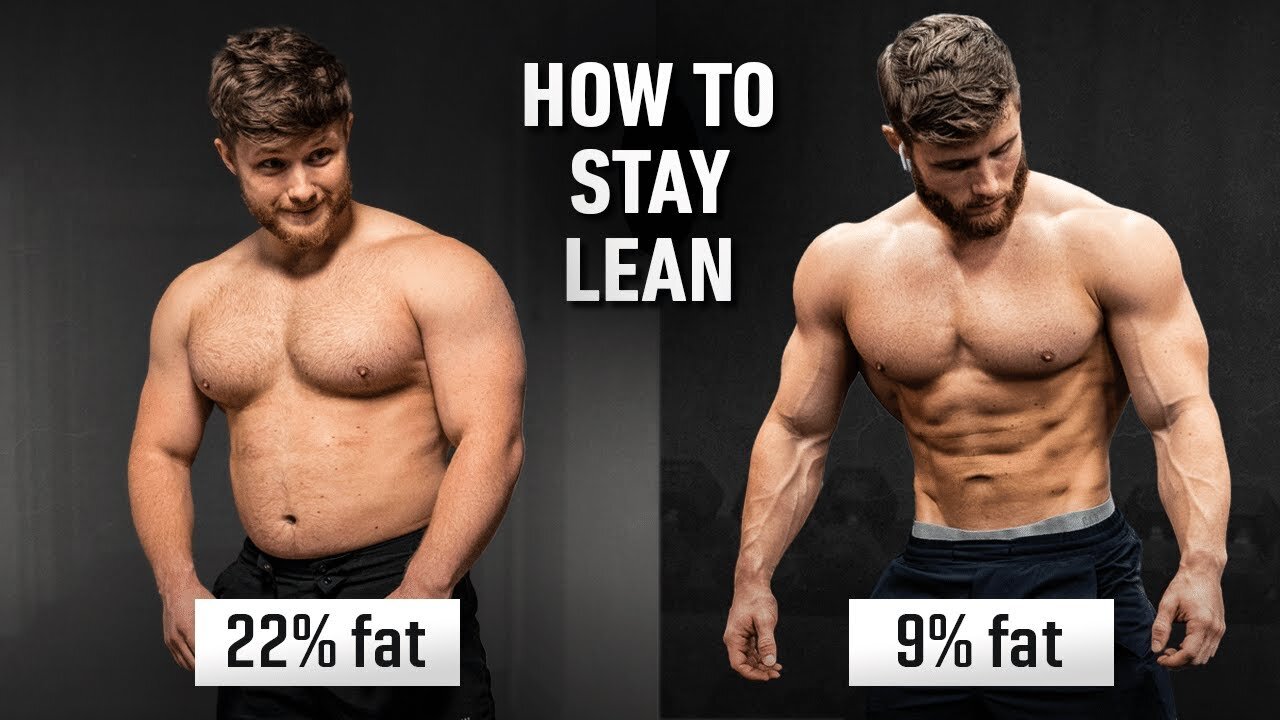 How To Get Lean & STAY Lean Forever (Using Science) - CHECK DESCRIPTION!