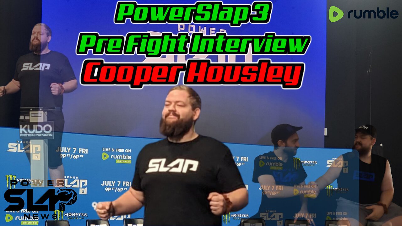 Cooper Housley Pre Fight Interview PowerSlap 3