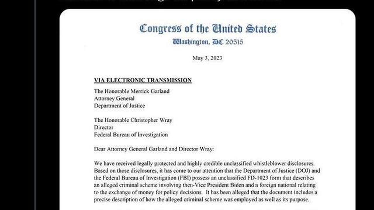 BREAKING: FEDERAL INDICTMENT AGAINST HUNTER BIDEN IS “IMMINENT” ACCORDING TO FOX NEWS.