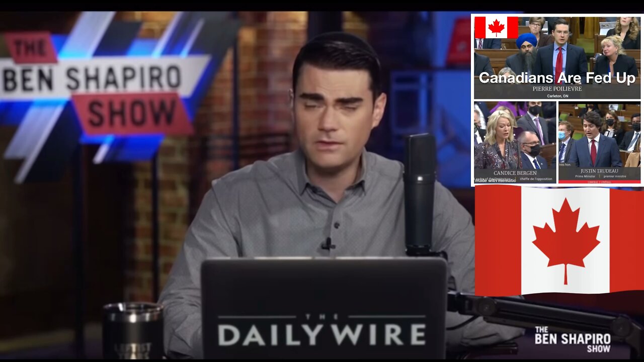 Ben Shapiro Rips Apart Justin Trudeau the Dictator and His Pathetic Grasp for Power