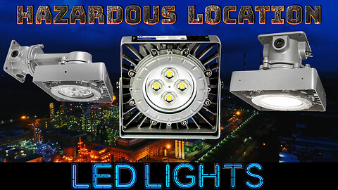 LED Lighting for Hazardous Locations Paint Booth Approved