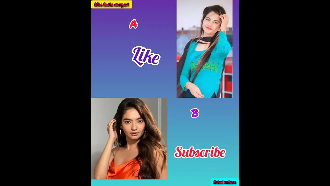 who is your favourite #short #viral #youtube #rahulrathod #ytshort