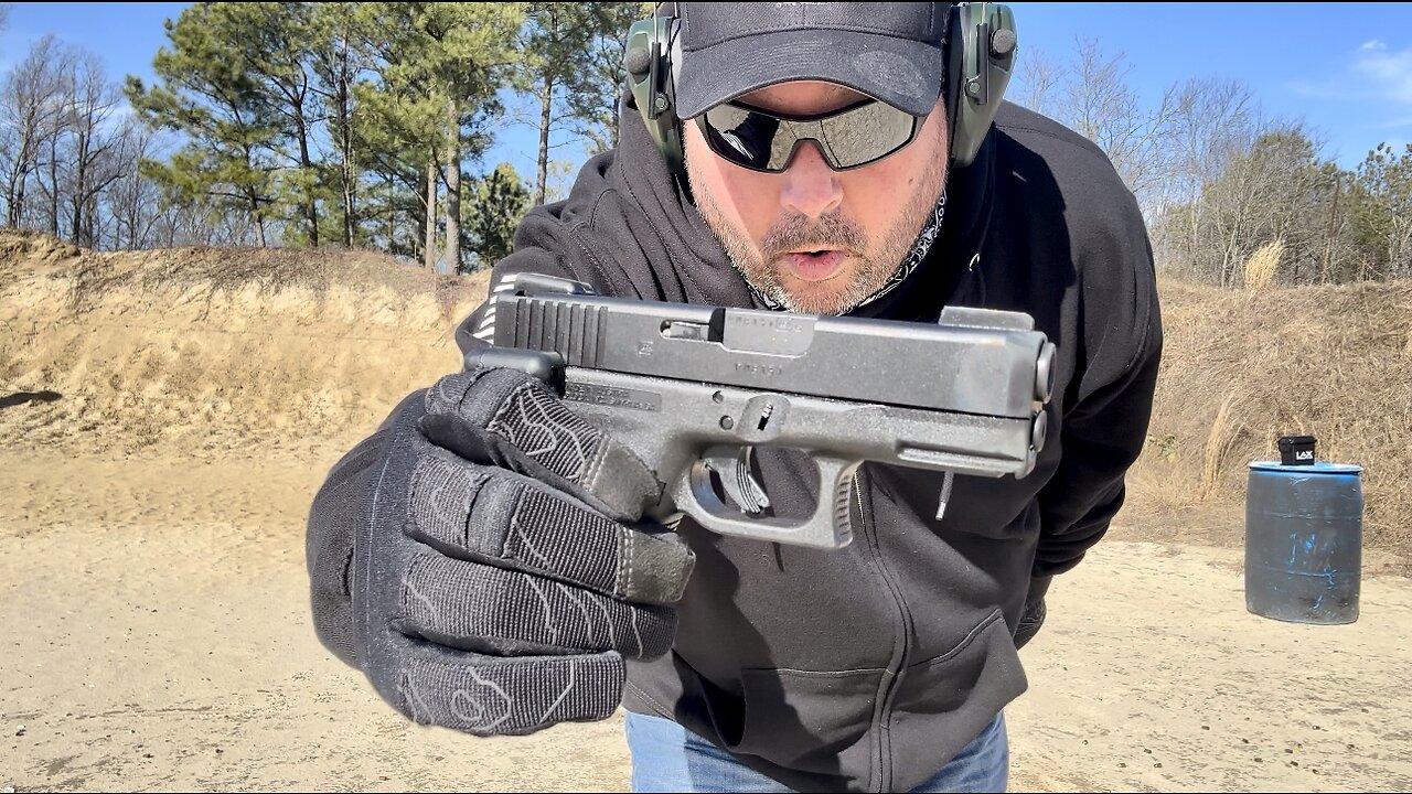 GLOCK 30 SUB COMPACT .45 ACP SHORT! GLOCK 30 SLO MO! #shorts #shortvideo