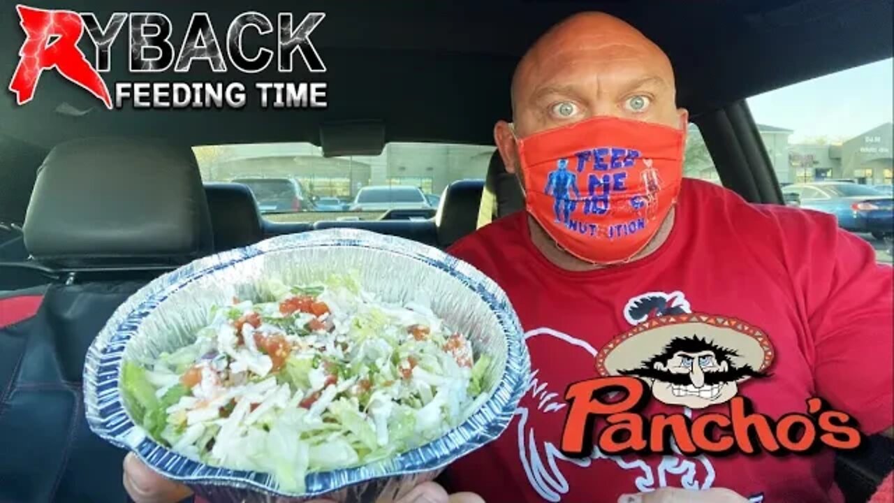 Pancho’s Tostada Takeover Ryback Feeding Time While Driving...Stupid!