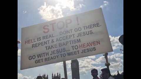 Conversation w/ Street Preacher @ukparliament