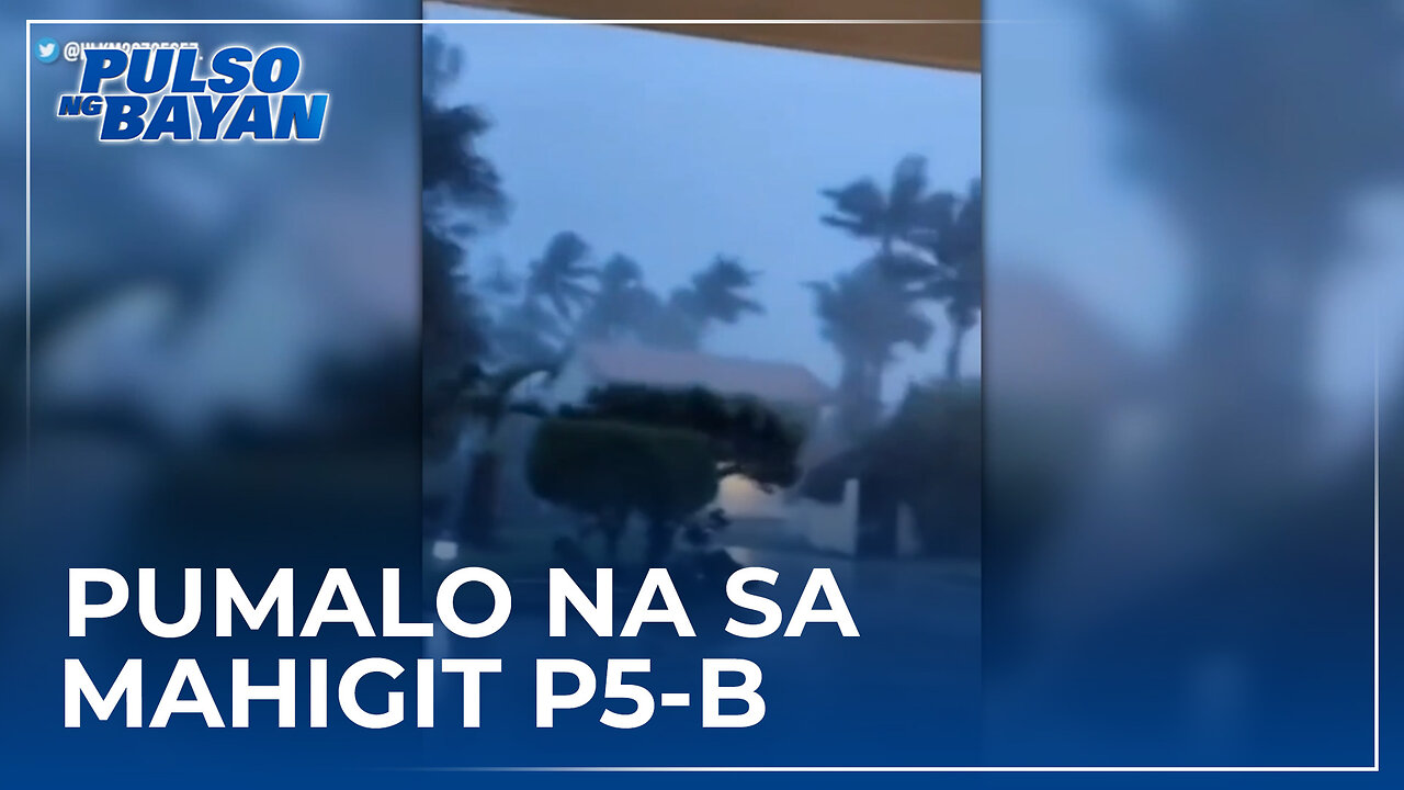Pinsala sa sektor ng agrikultura dahil sa bagyong Egay at habagat, pumalo na sa mahigit P5-B
