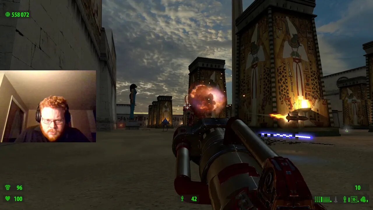 Let's Play Serious Sam HD (part 18) Activating The Obelisk