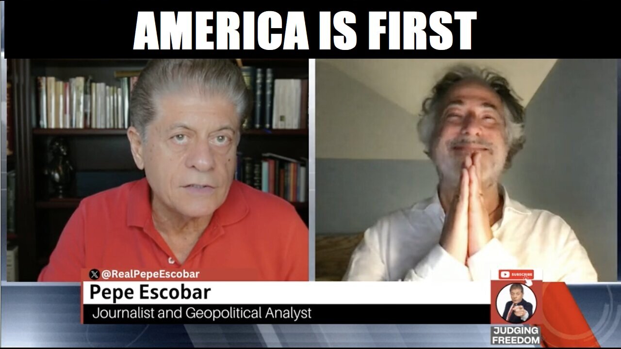 JUDGING FREEDOM W/ PEPE ESCOBAR IF SYRIA FALLS THERE WILL BE NO PALESTINE. IT WILL BE BIBLICAL