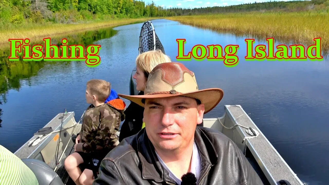 Fishing at Long Island Manitoba The Outdoor Adventures Vlog#1862