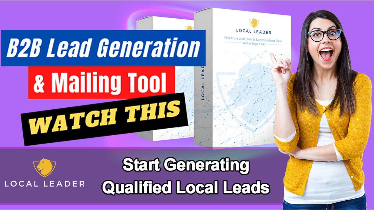 🚀 Local Leader - First Look! & Premium Bonus Offer : Local Marketing Lead Generation Tool.