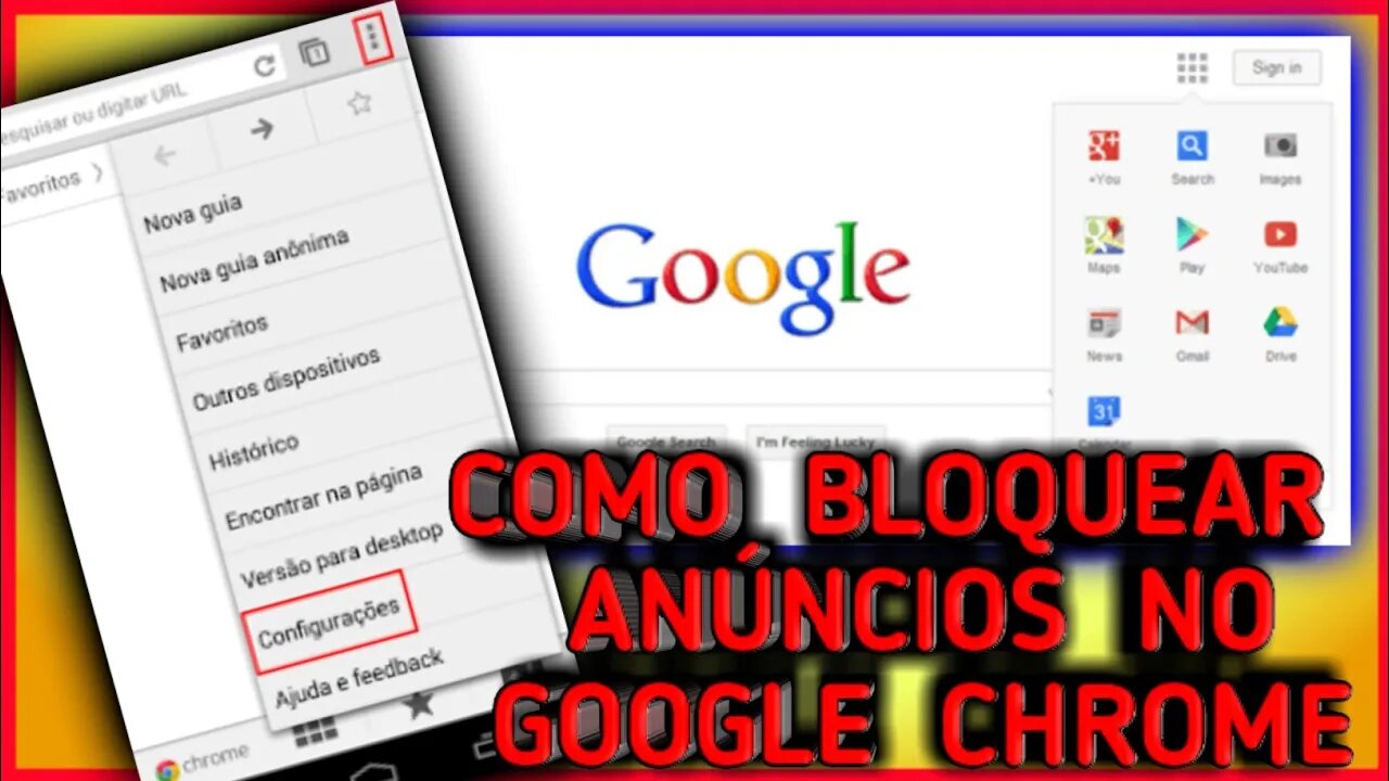 COMO BLOQUEAR ANÚNCIOS CHATOS NO GOOGLE CHROME. #vanderleimartins #tutorial #android