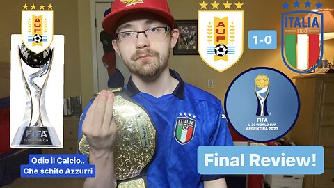 RSR5: Uruguay U20 1-0 Italy U20 2023 FIFA U-20 World Cup Final Review!