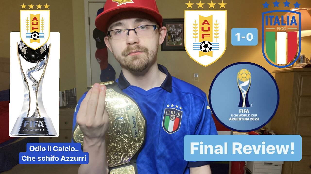 RSR5: Uruguay U20 1-0 Italy U20 2023 FIFA U-20 World Cup Final Review!