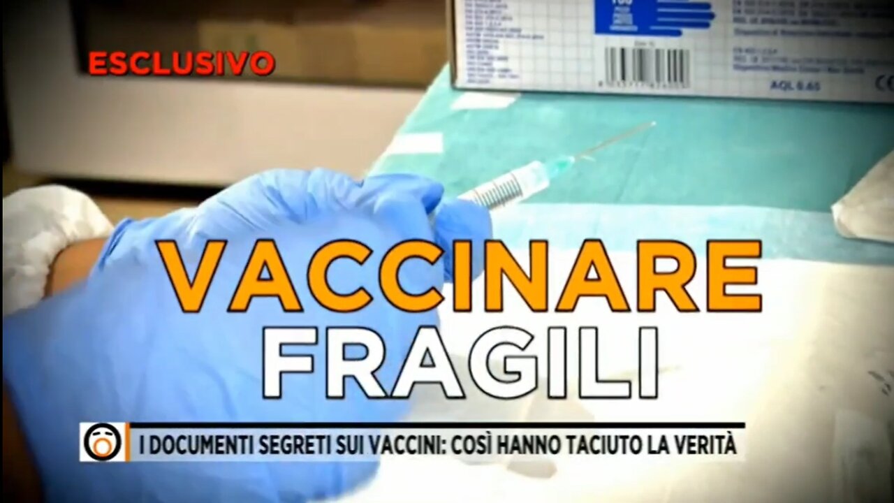 L'AIFA ha nascosto i dati sull'inefficacia dei vaccini e sugli effetti avversi