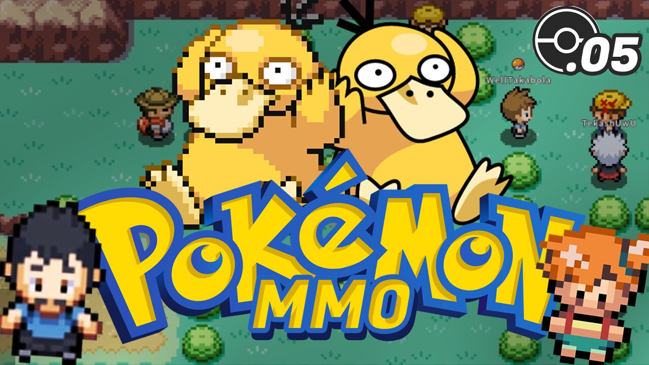 PokeMMO #05 - Chegando lá no Bill e insignia cascata.