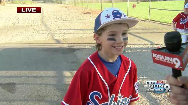 Sabino Canyon 8-10 year olds Little League win